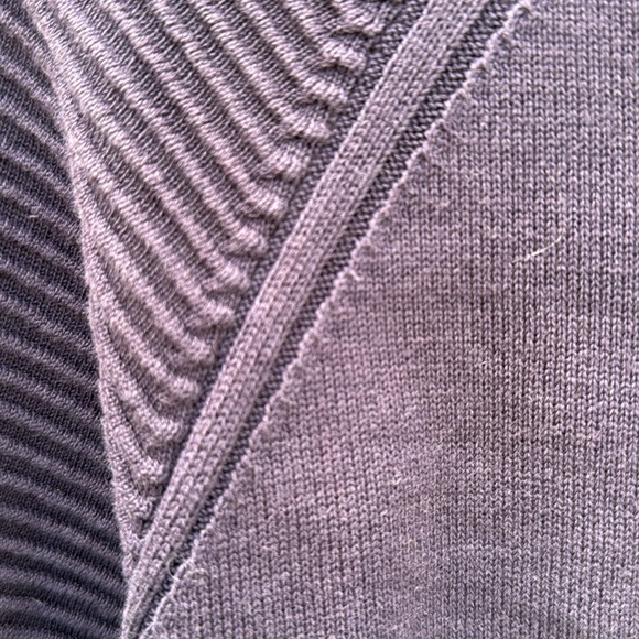 Men’s Gstar Raw cotton zip up sweater blue ribbed sleeves - Picture 5 of 5